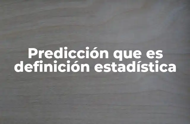 Fundamentos de la predicción sin mencionar la palabra clave