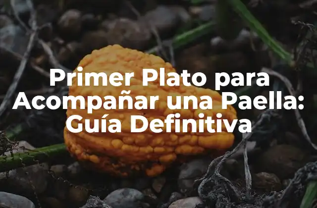 Primer Plato para Acompañar una Paella: Guía Definitiva 2 Ensalada de Tomate y Pepino: Un Clásico para Acompañar la Paella
