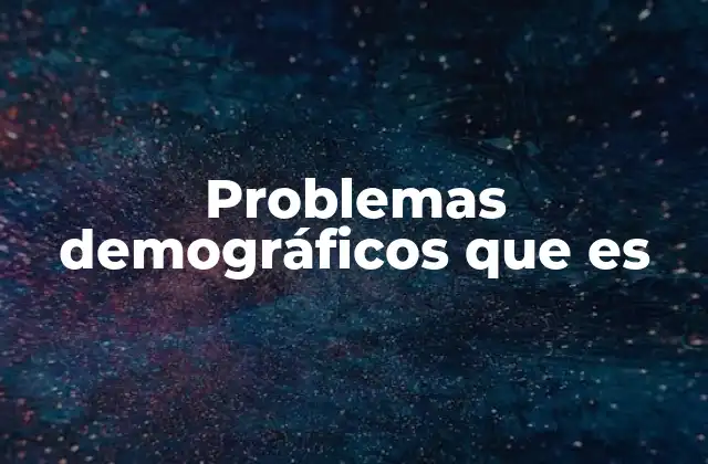 Factores que influyen en la evolución de la población