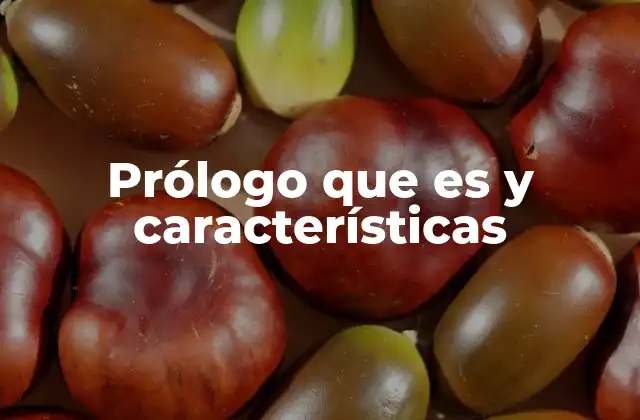 El papel del prólogo en la estructura de un libro