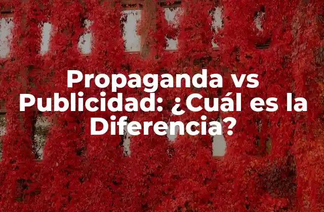 Propaganda Vs Publicidad: ¿cuál es la Diferencia?