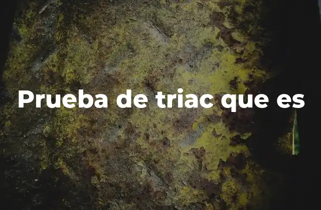 Importancia de verificar el estado de los triacs en circuitos de corriente alterna