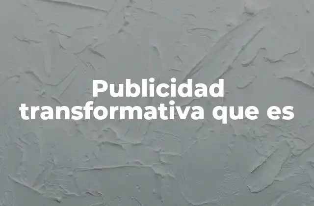 La publicidad como herramienta de cambio social