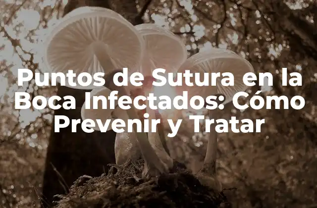 Puntos de Sutura en la Boca Infectados: Cómo Prevenir y Tratar