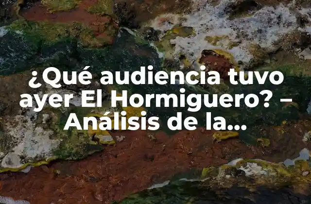 Historia del programa - Cómo El Hormiguero se convirtió en un fenómeno de la televisión española