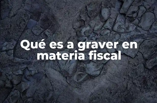 Qué es a Graver en Materia Fiscal 2 El papel del a graver en la ejecución fiscal