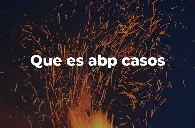 La importancia del ABP en el desarrollo profesional