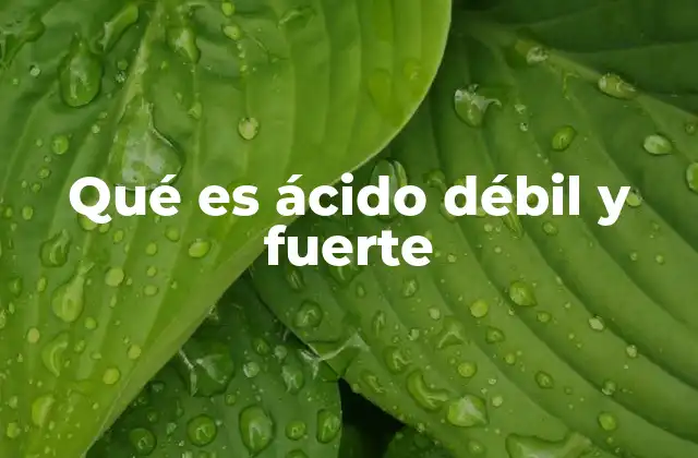 El comportamiento en soluciones acuosas