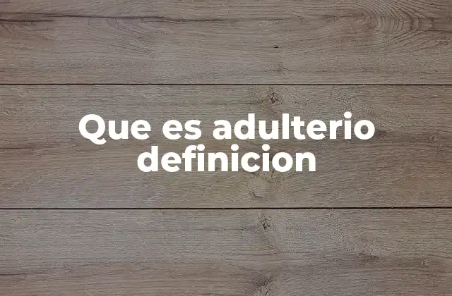 El impacto emocional y psicológico del adulterio en las relaciones
