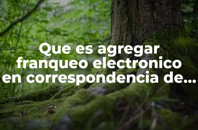 Que es Agregar Franqueo Electronico en Correspondencia de Word 2 Cómo preparar documentos para el uso de franqueo electrónico