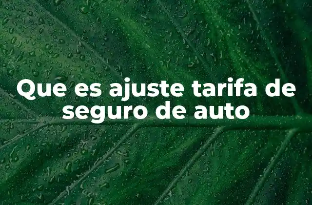 Cómo afecta el ajuste de tarifa a los conductores