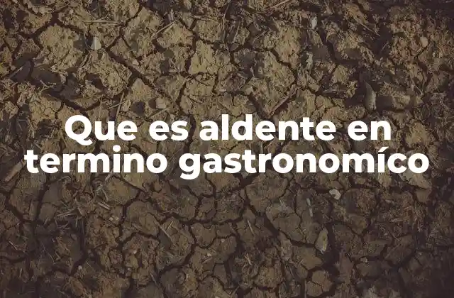 Que es Aldente en Termino Gastronomíco