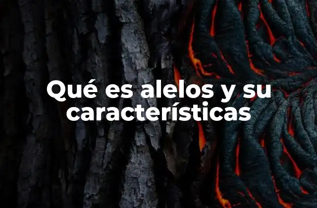 Qué es Alelos y Su Características 2 Los fundamentos de la herencia genética y la importancia de los alelos
