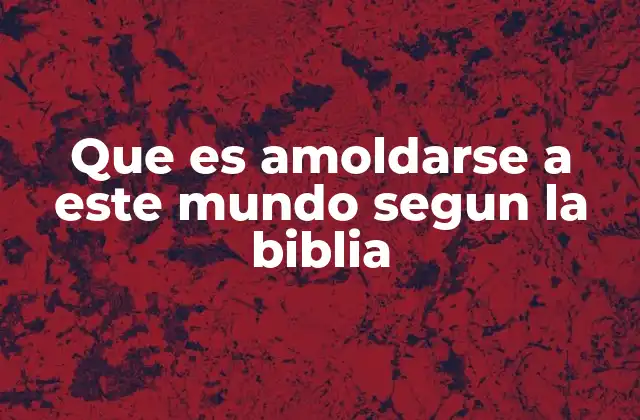 La tensión entre el mundo y el reino de Dios