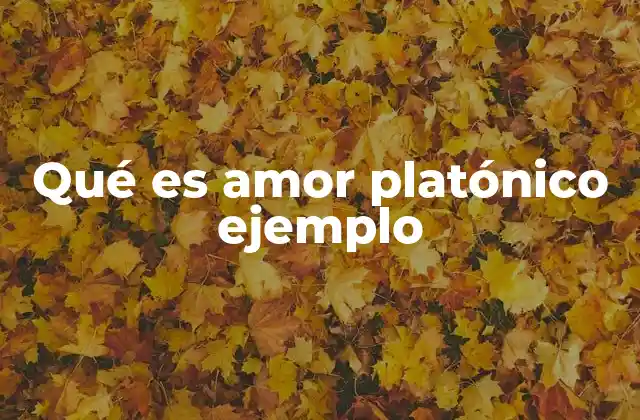 Qué es Amor Platónico Ejemplo 2 Las raíces filosóficas y culturales del amor sin posesión