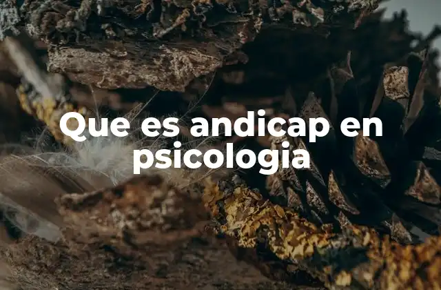 Que es Andicap en Psicologia 2 El impacto psicológico del andicap