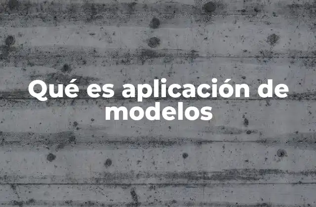 La importancia de la aplicación de modelos en la toma de decisiones