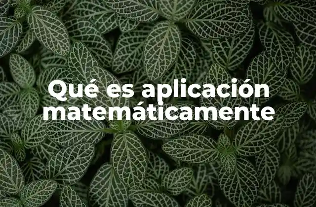 La relevancia de la matemática aplicada en la sociedad moderna