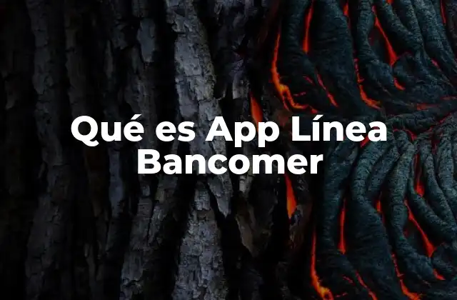 Qué es App Línea Bancomer 2 La evolución del acceso bancario digital