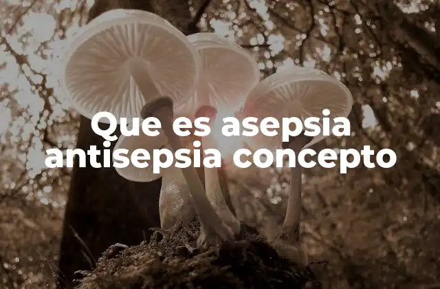La importancia de los conceptos de asepsia y antisepsia en la medicina moderna