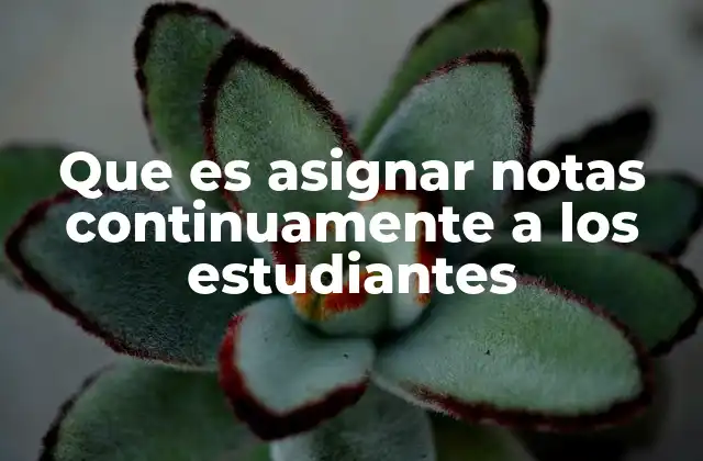 La importancia de la evaluación constante en el aula