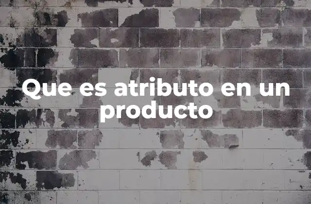 Cómo los atributos describen la esencia de un producto
