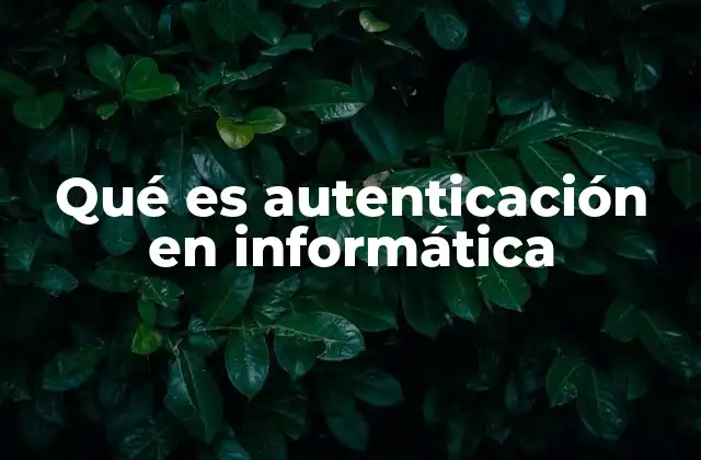 Qué es Autenticación en Informática 2 El papel de la autenticación en la seguridad digital