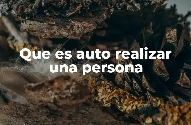 El camino hacia el crecimiento personal