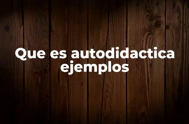 Aprendizaje independiente como forma de desarrollo personal
