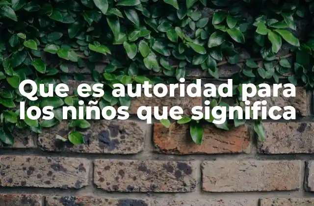 La importancia de la guía en el desarrollo infantil