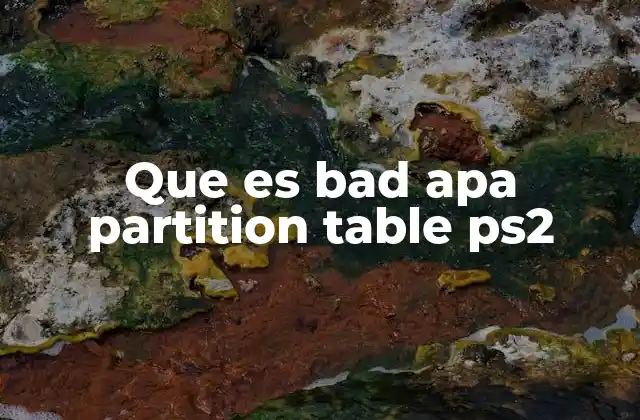 Entendiendo la estructura del disco duro de la PS2