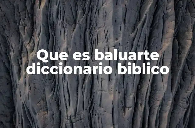 Que es Baluarte Diccionario Biblico 2 El báculo como símbolo en la teología bíblica