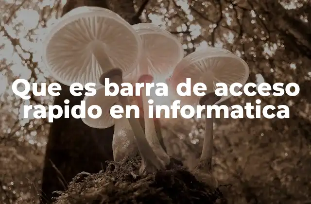 La importancia de las herramientas de acceso rápido en la interfaz de usuario