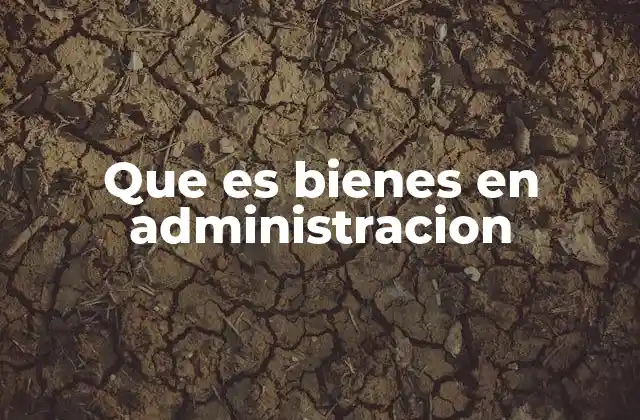 La importancia de los bienes en la planificación estratégica empresarial