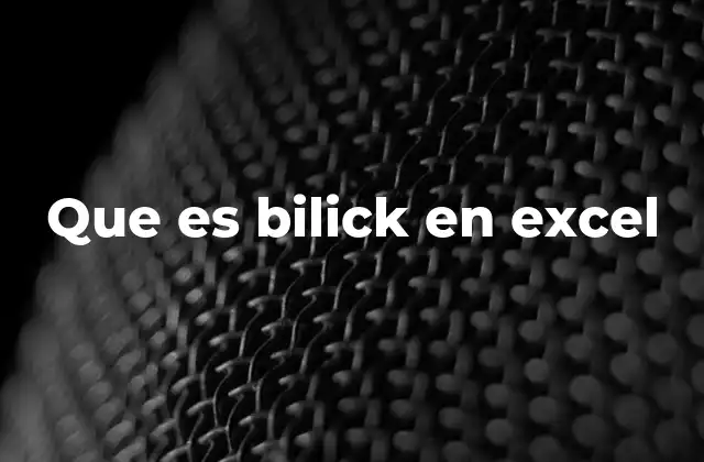 El legado de Bilick en el desarrollo de macros para Excel