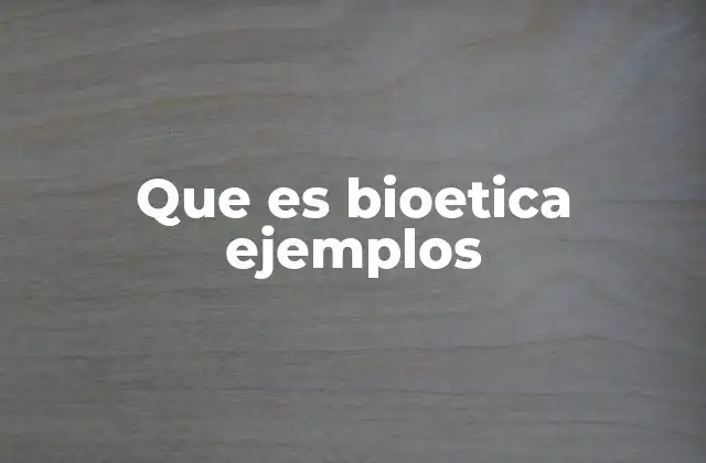 La importancia de los principios éticos en la toma de decisiones médicas