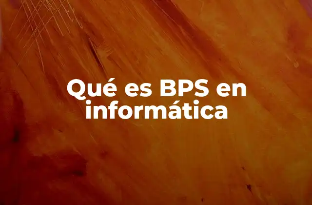 Qué es Bps en Informática 2 Velocidad de datos y su impacto en la experiencia digital