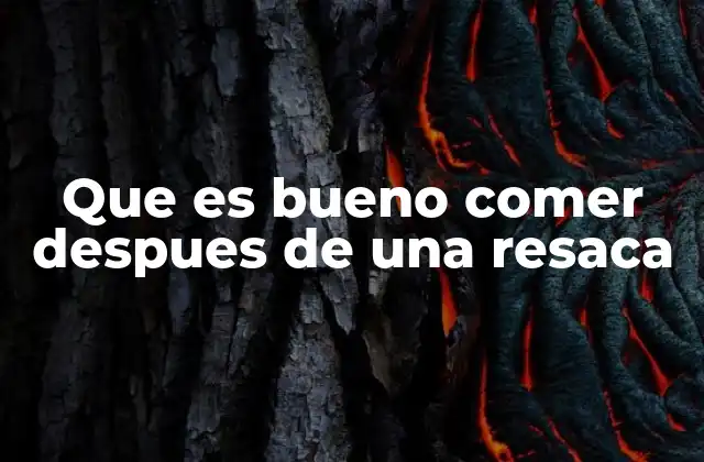 Alimentos que apoyan la recuperación sin mencionar la palabra clave