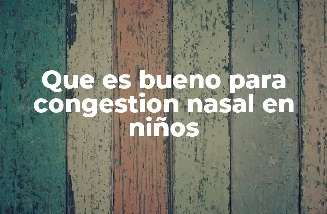 Cómo manejar la congestión nasal sin recurrir a medicamentos