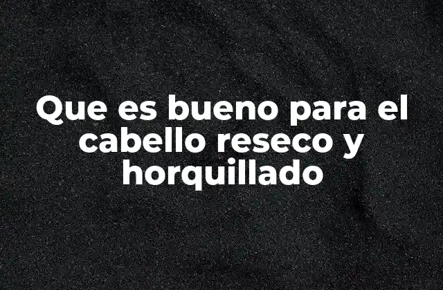 Que es Bueno para el Cabello Reseco y Horquillado 2 Cómo mantener el cabello hidratado y fuerte