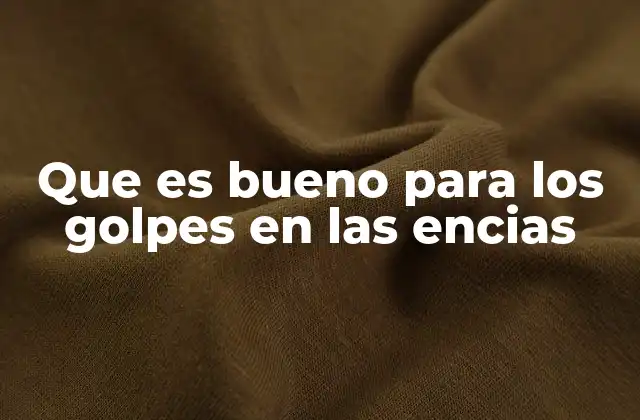 Cómo cuidar las encías después de un impacto