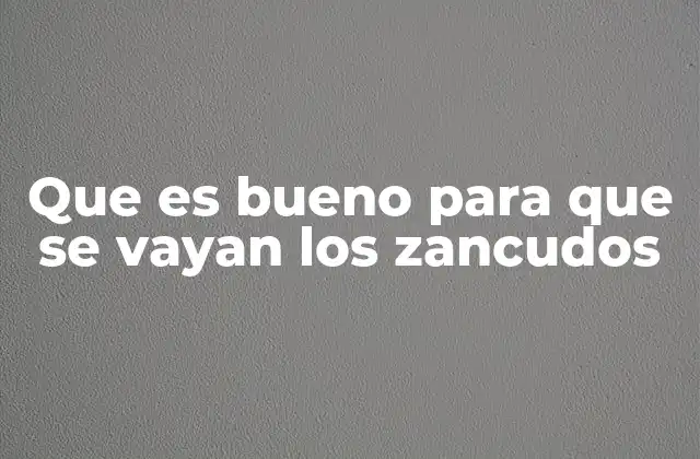 Que es Bueno para que Se Vayan los Zancudos 2 Cómo mantener a raya a los mosquitos sin usar productos químicos