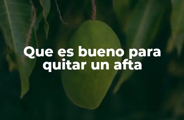 Causas comunes de las aftas y cómo prevenirlas