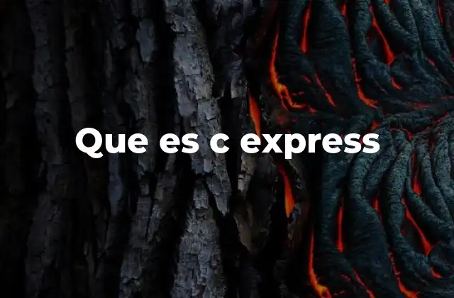 Que es C Express