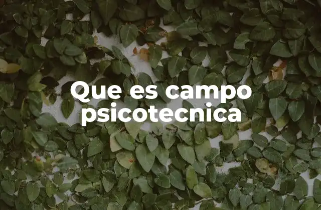 La relevancia de las pruebas psicológicas en el campo psicotécnico