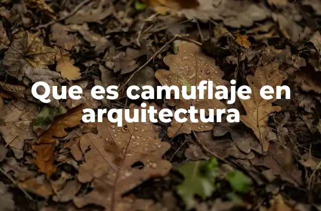 La interacción entre arquitectura y entorno natural