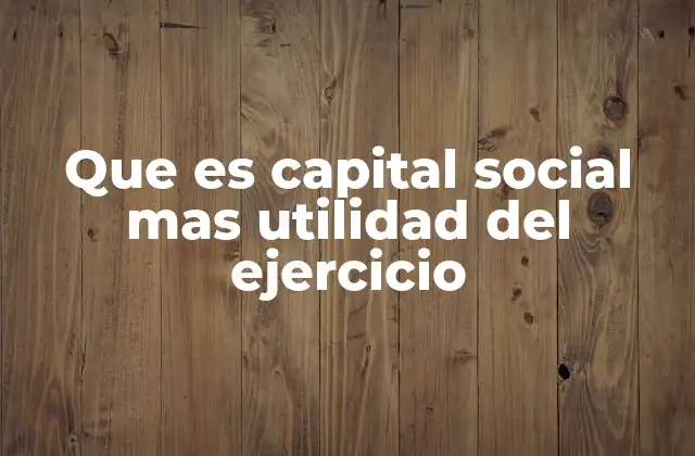 El papel del patrimonio neto en la estructura financiera