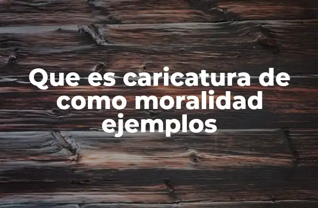 El papel de la caricatura en la expresión social