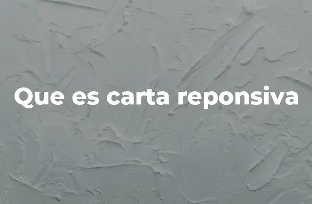 El papel de las cartas reponsivas en la comunicación formal
