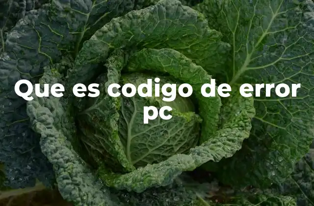 Que es Codigo de Error Pc 2 Cómo los códigos de error ayudan a la solución de problemas técnicos